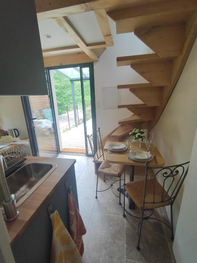 Le Secret Du Moulin, Agreable Tiny House Villefort 维莱福尔 外观 照片