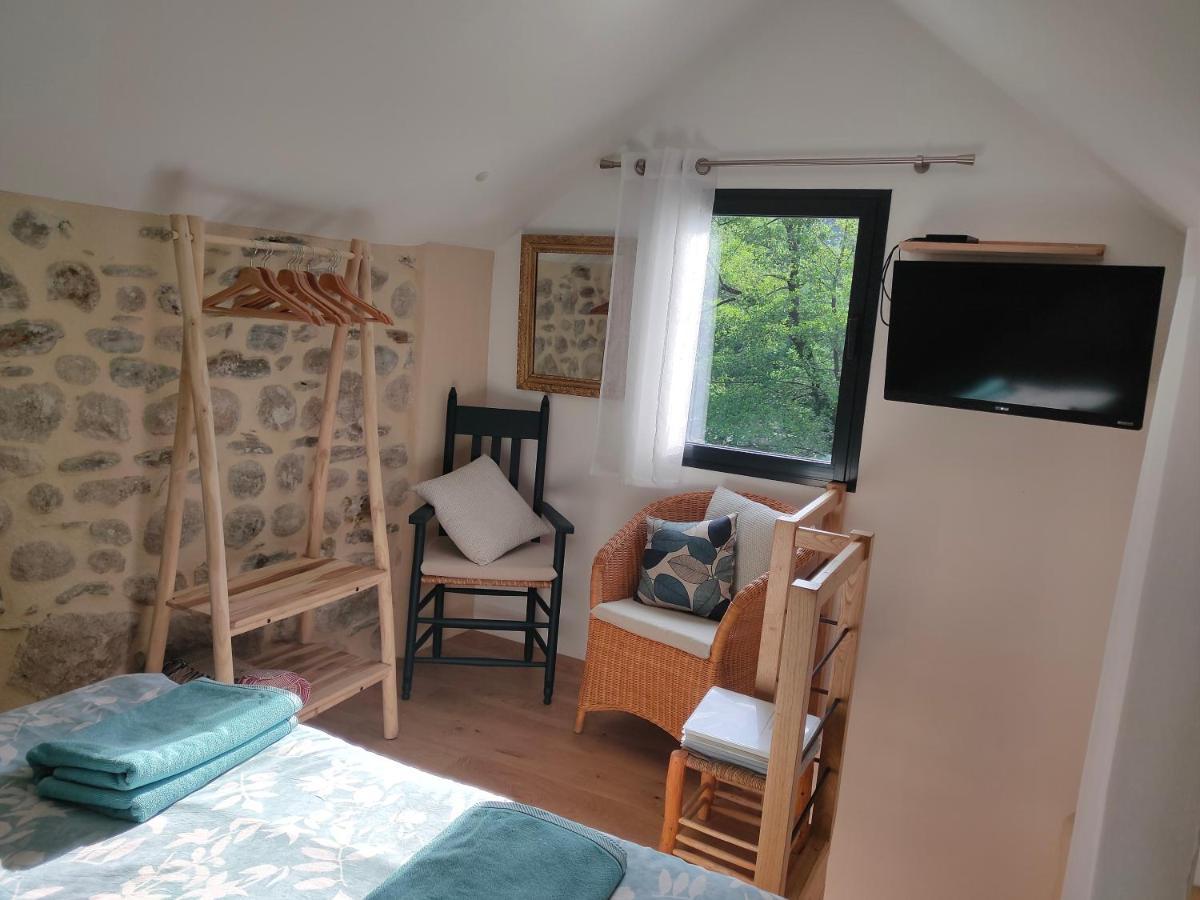 Le Secret Du Moulin, Agreable Tiny House Villefort 维莱福尔 外观 照片